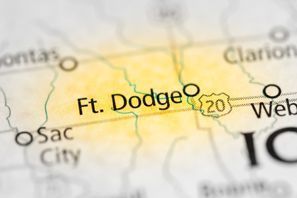 Bílaleiga Fort Dodge, IA, Bandaríkin